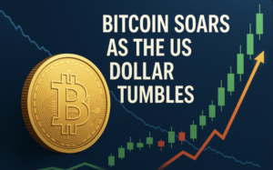 Bitcoin Surges as U.S. Dollar Hits Three-Year Low Amid Economic Turmoil​